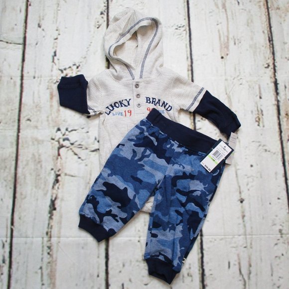 Lucky Brand Boys Pant Set